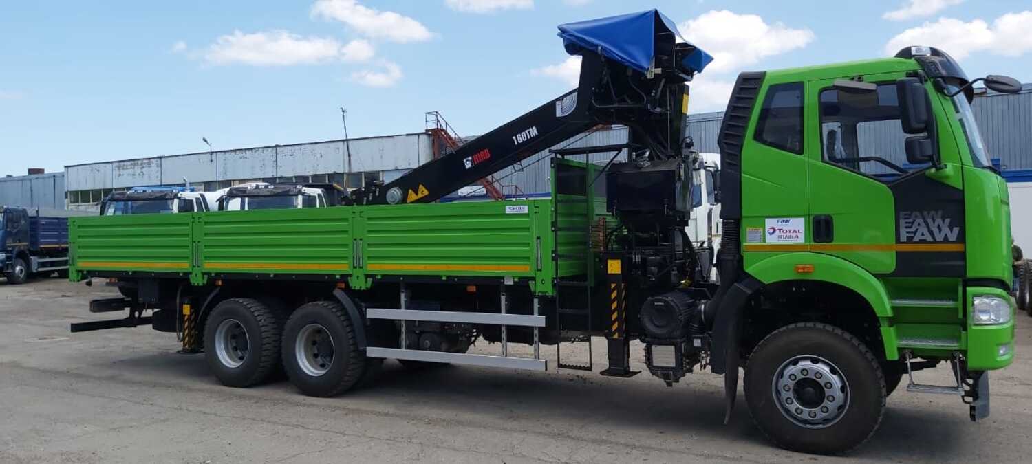 Кран-манипулятор Kanglim KS1256 6х4