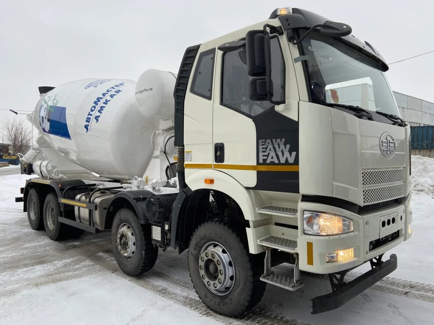 Автобетоносмеситель FAW 8х4 AMKAR
