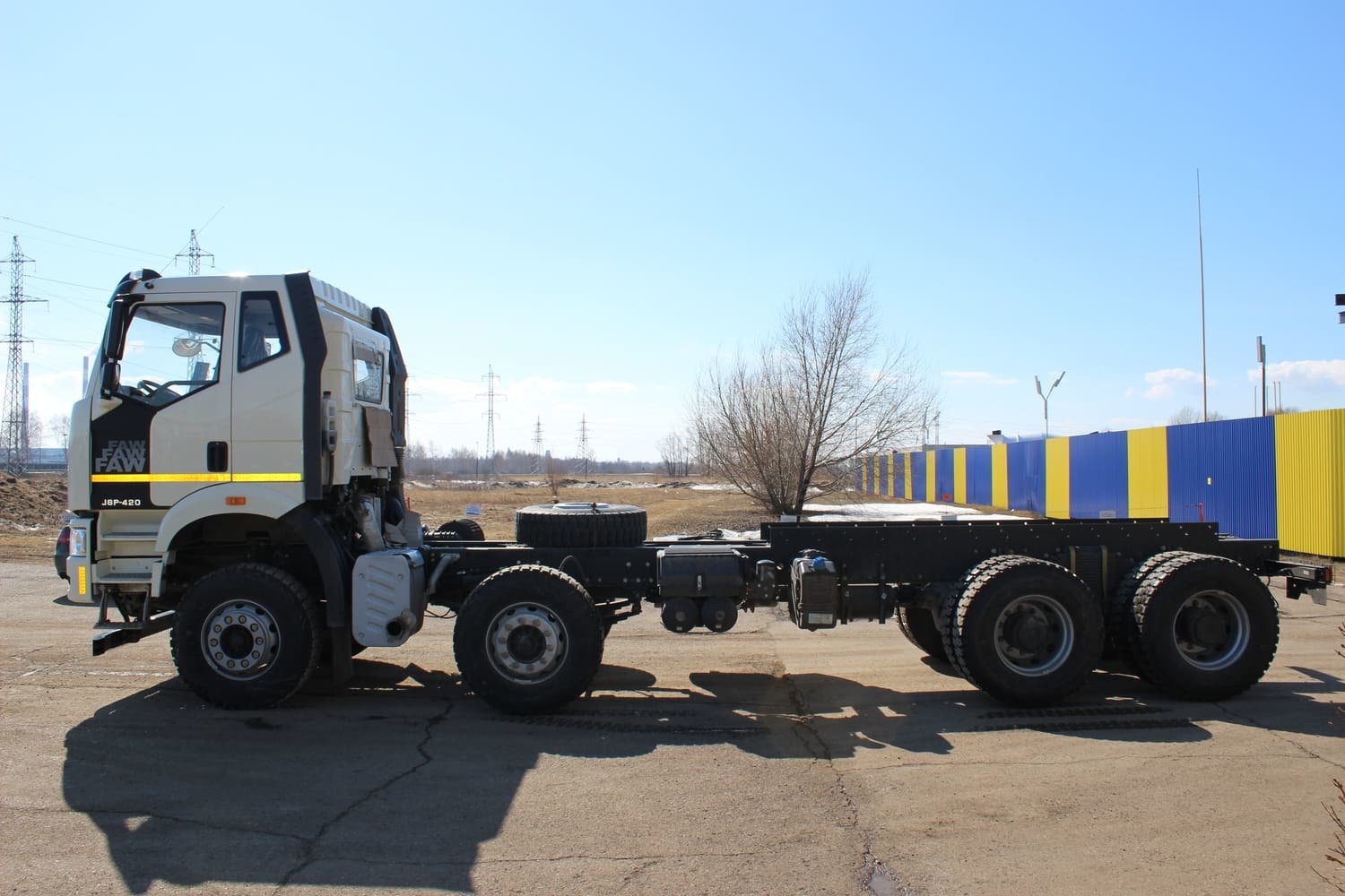 Шасси FAW 8х4 J6 СА3310